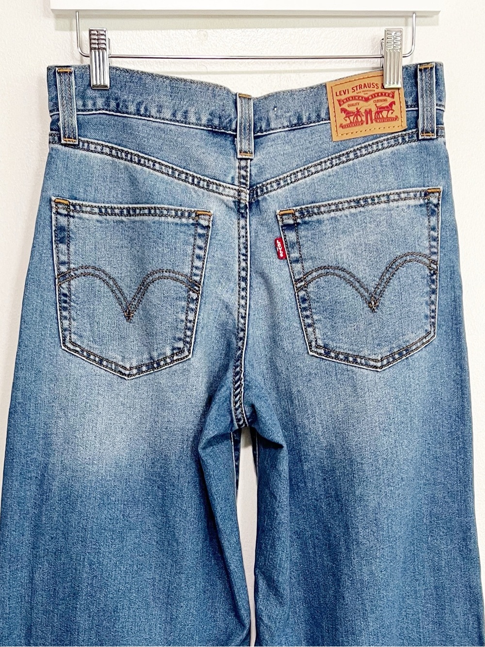 BOGO! Levi’s ‘94 Baggy Wide Leg Jeans Mid Rise Size 26 - Picture 8 of 10
